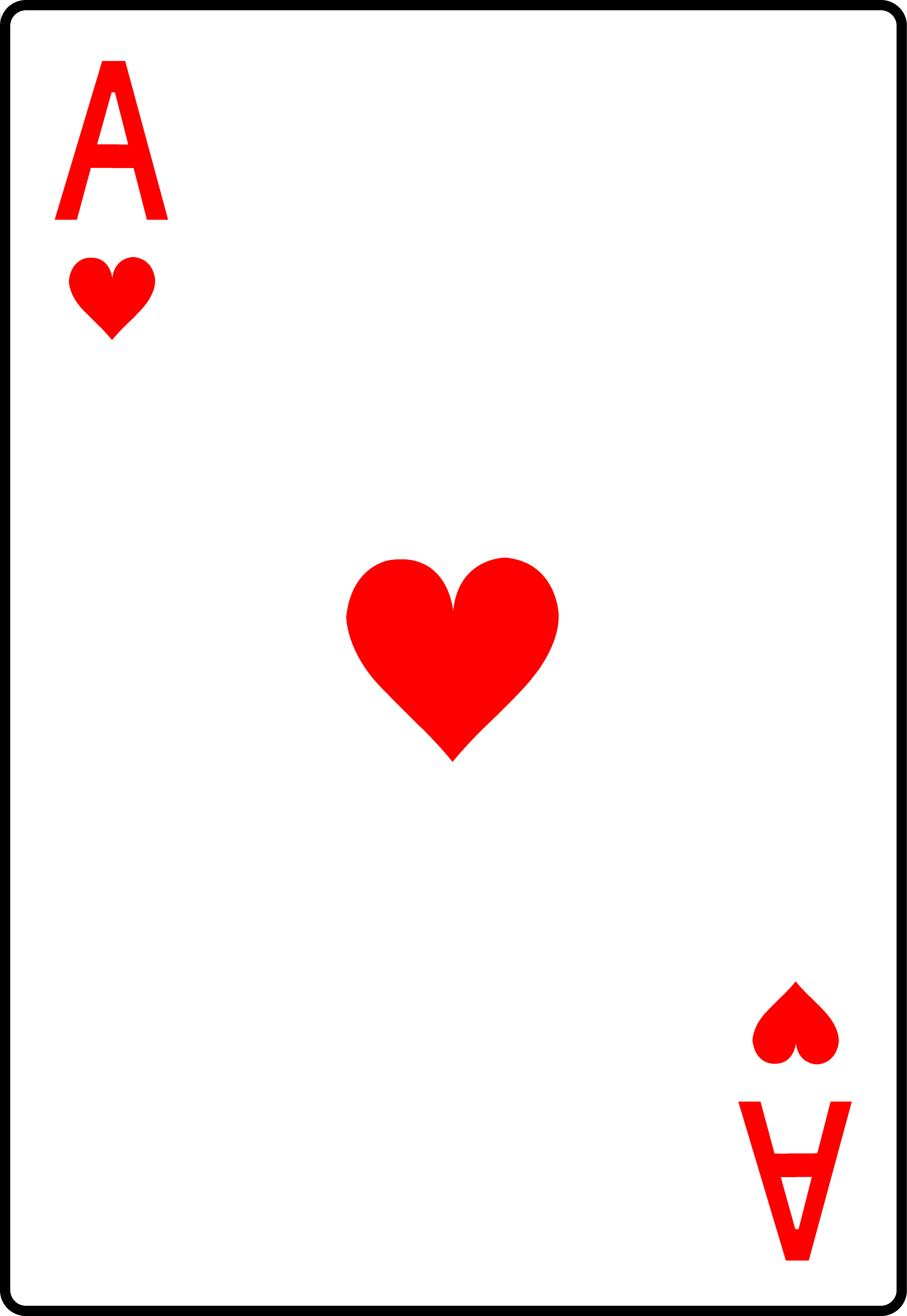 Heart Playing Cards