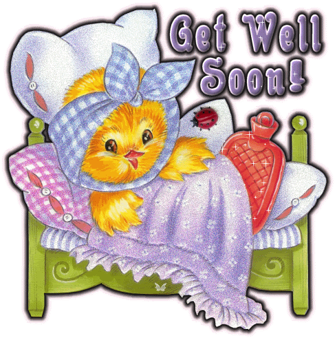 Very Funny wallpaper: Get Well Soon Comments Glitter Text Graphics