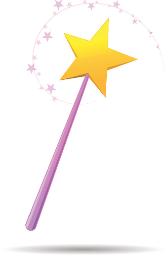 Fairy Wand Clip Art, Vector Images & Illustrations