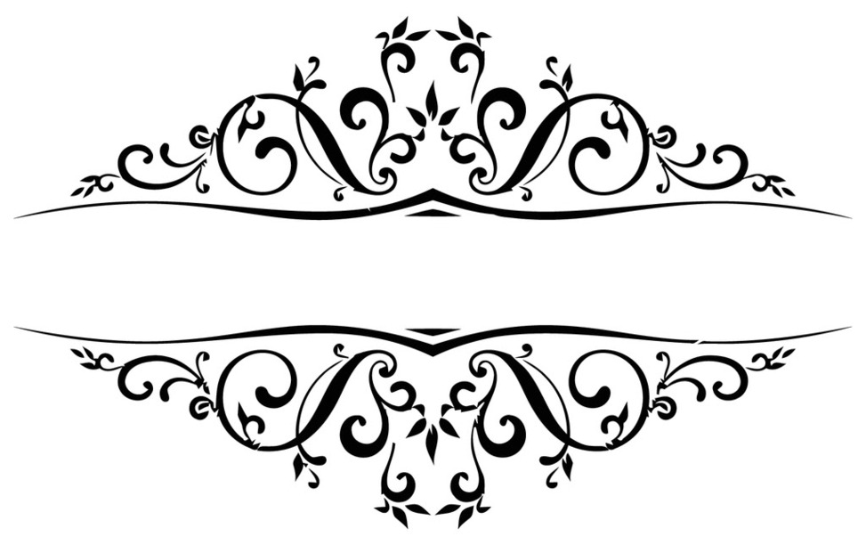 Red Damask Clip Art Accents Clipart - Free to use Clip Art Resource