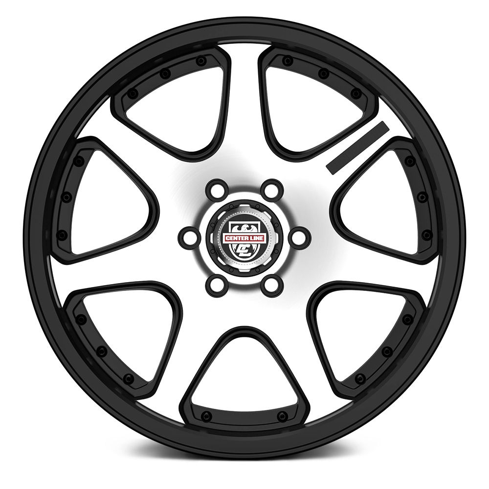 CENTER LINEÂ® RT-4 Wheels - Satin Black with Machined Accents Rims