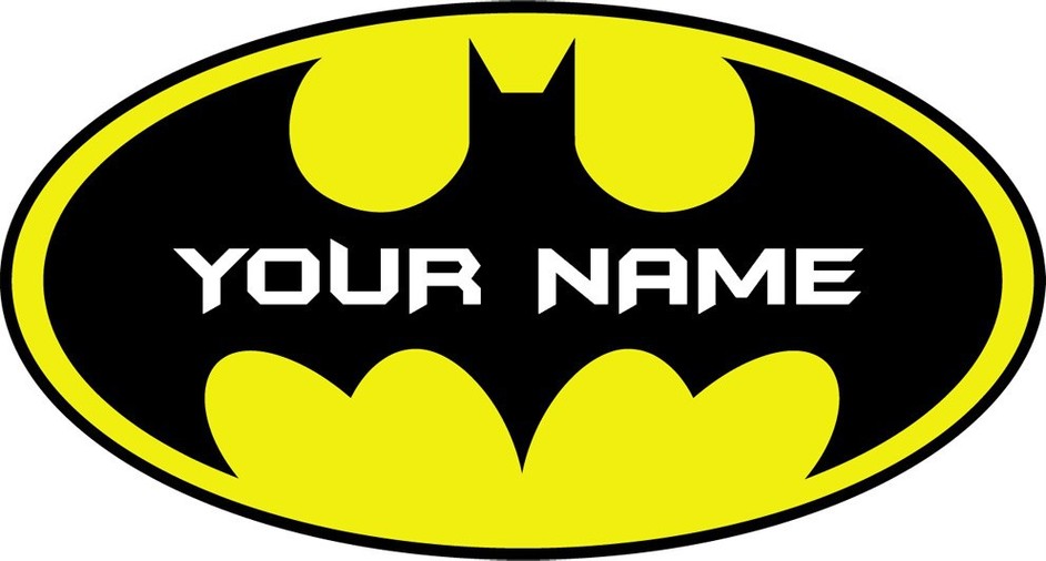 Batman Logo Font Clipart - Free to use Clip Art Resource