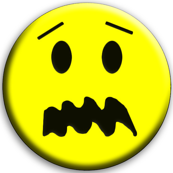 Horrified Emoticon | A yellow, circular "smiley" face that l… | Flickr