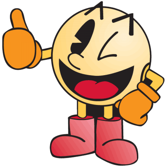 Pacman thumbs up