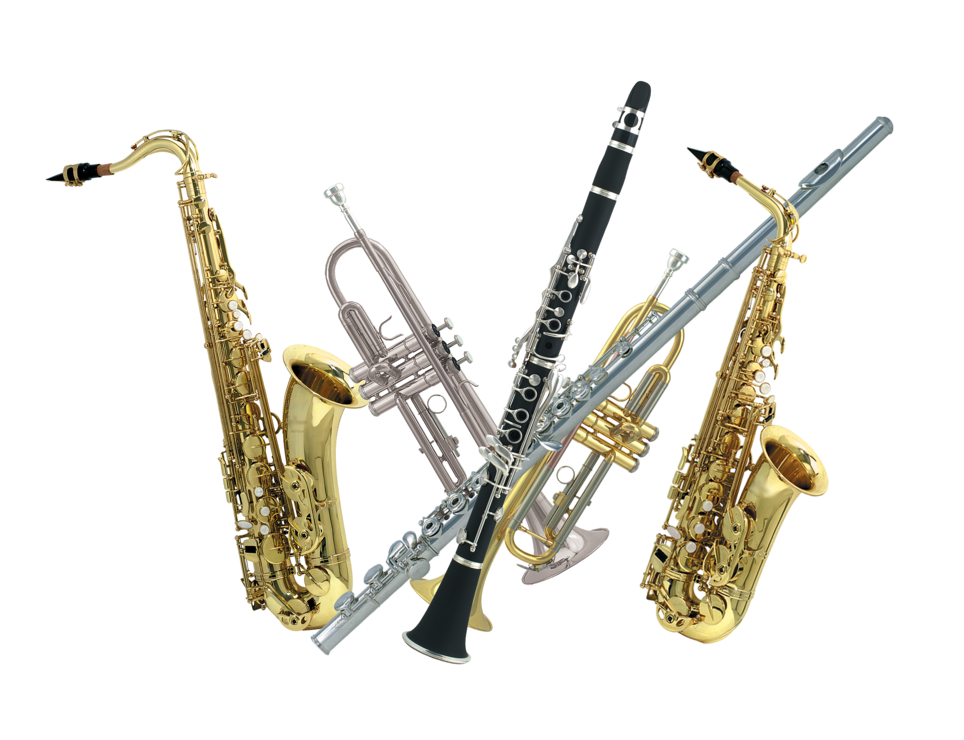 School band instrument clipart