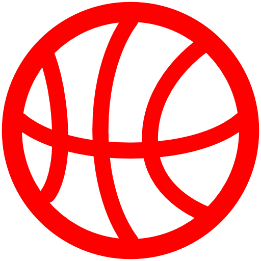 Free red basketball icon - Download red basketball icon