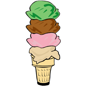 Ice Cream Scoops Clipart - ClipArt Best