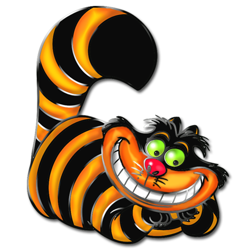 cheshire cat clip art free - photo #3