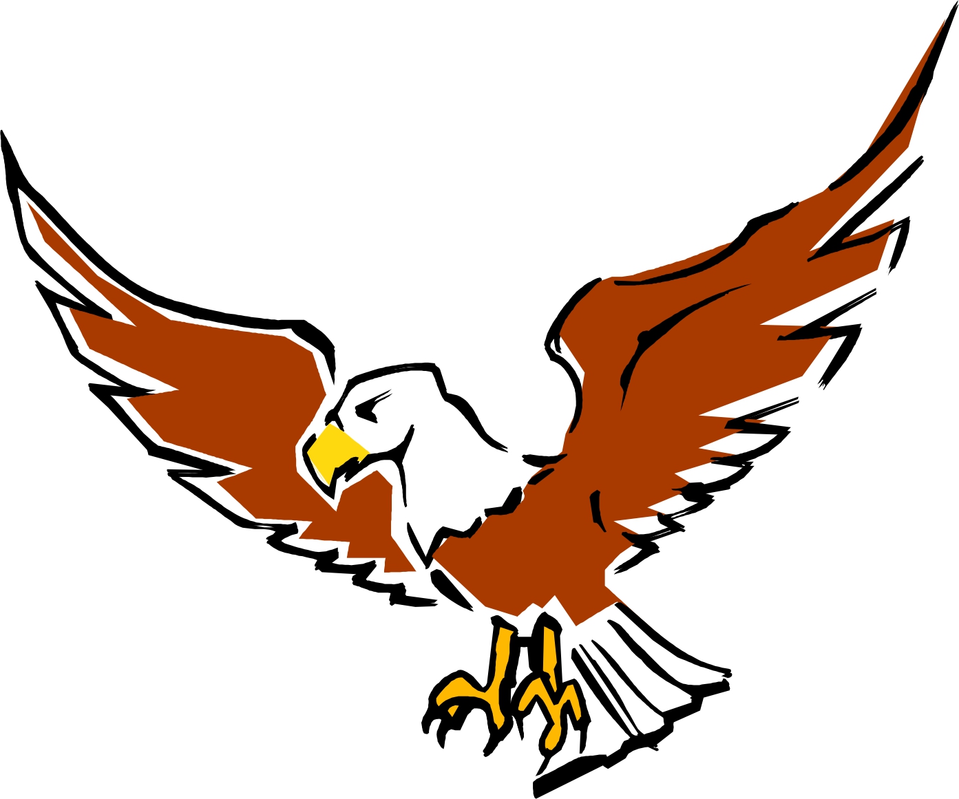 cartoon eagle clip art free - photo #4