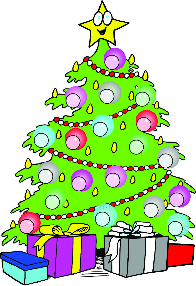Christmas Tree Cartoon Pictures - ClipArt Best