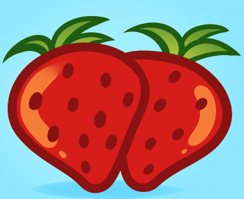 Food - How to Draw Strawberries for Kids