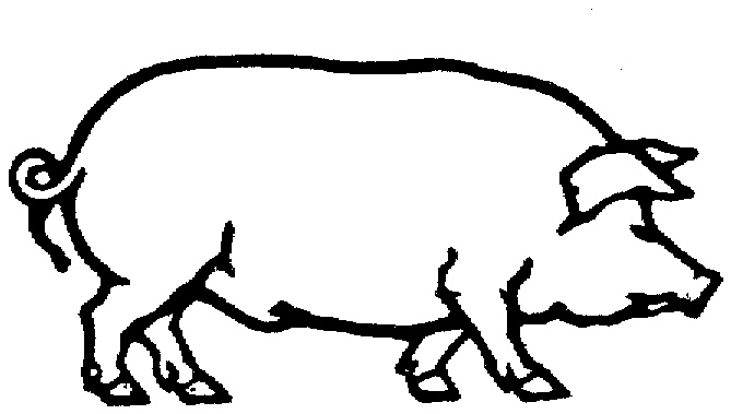 Pig coloring pages | Super Coloring