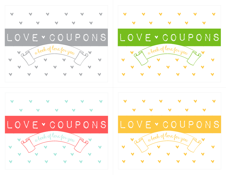 Make your own Love Coupon Notepad! {free download