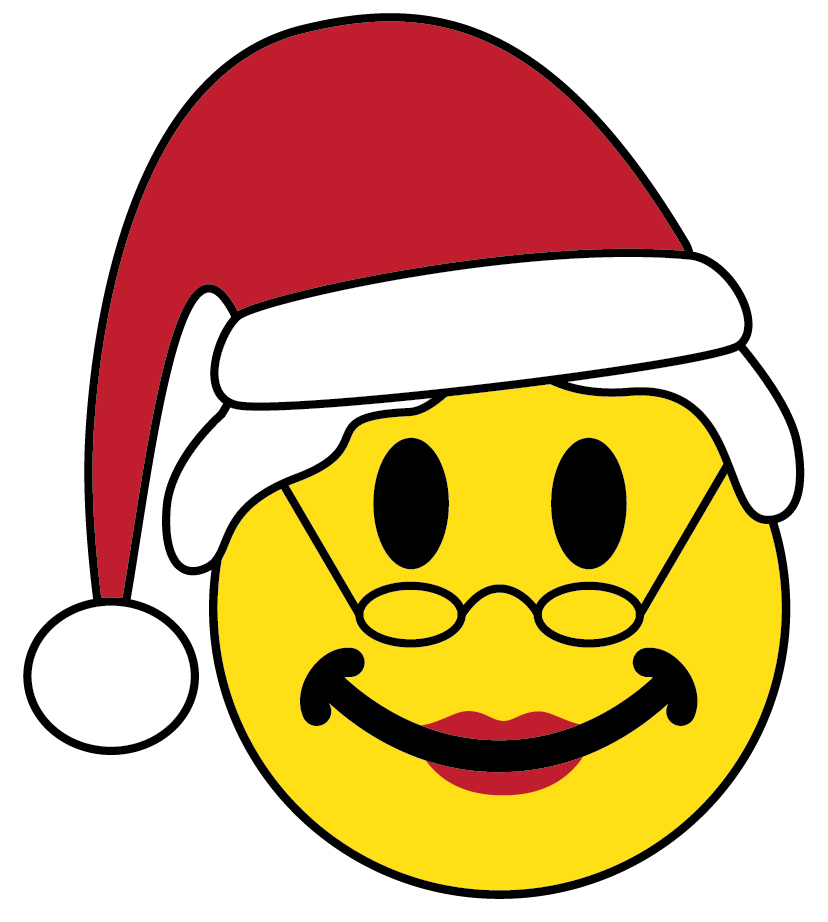 clip art christmas smiley face - photo #6