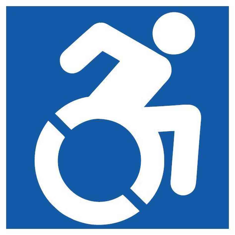 New Handicapped Sign Heads To NYC : NPR