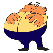 Cartoon Fat Person - ClipArt Best