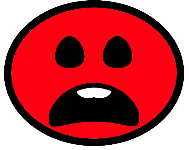 Arkæolog Armstrong vitamin Red Unhappy Face - ClipArt Best