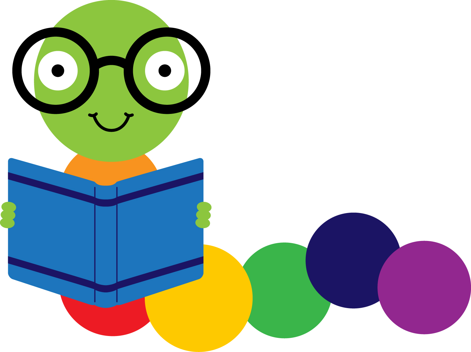 free book worm clipart - photo #1