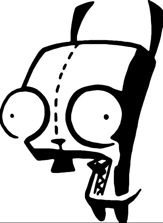 Invader Zim - IMAGE REPRODUCTION TECHNIQUES