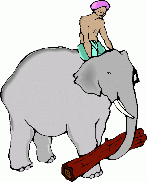 elephant man clipart - photo #5