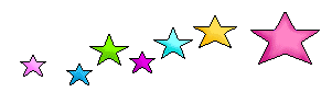 Star Clipart 3 - Curved Star Dividers