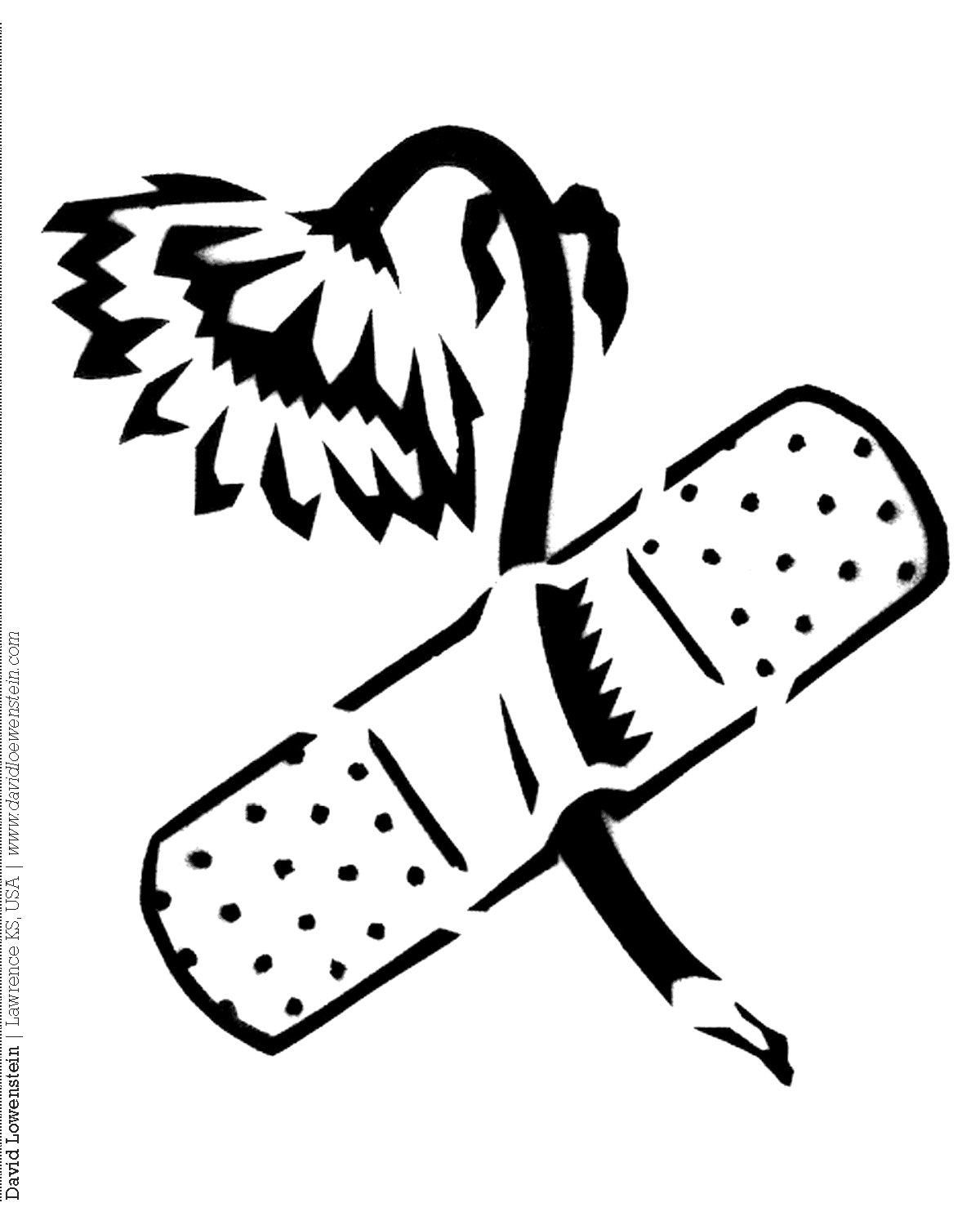 Band Aid Coloring Page