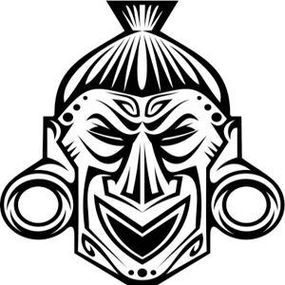Samoan Tribal Tattoo Design With Spearheads IPad Mini Case From ...