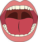 Open Mouth Cartoon Clipart