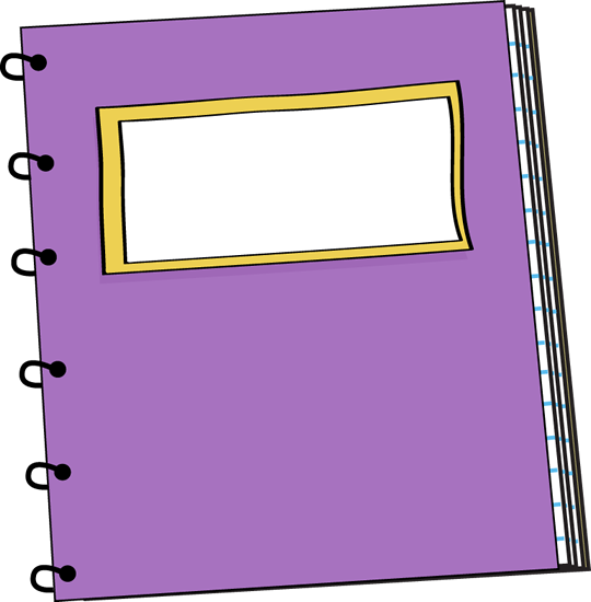 Notebook Clipart - Free Clipart Images