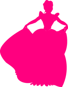 Princess silhouette clip art
