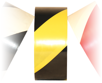 Vinyl Hazard Stripe Tapes, Hazard Stripe Tape, PVC Hazard Stripe ...