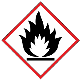 Flammable Symbol Label - UK-Safetysigns .