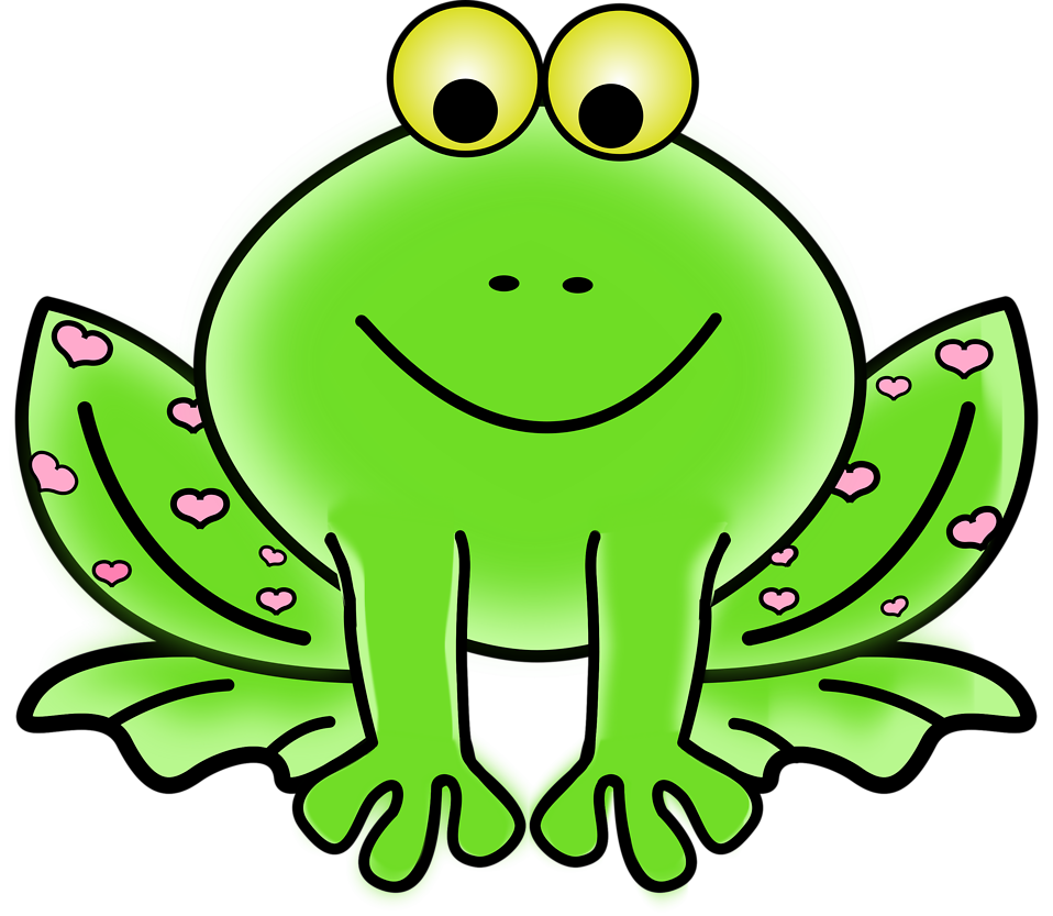 Frog clipart transparent