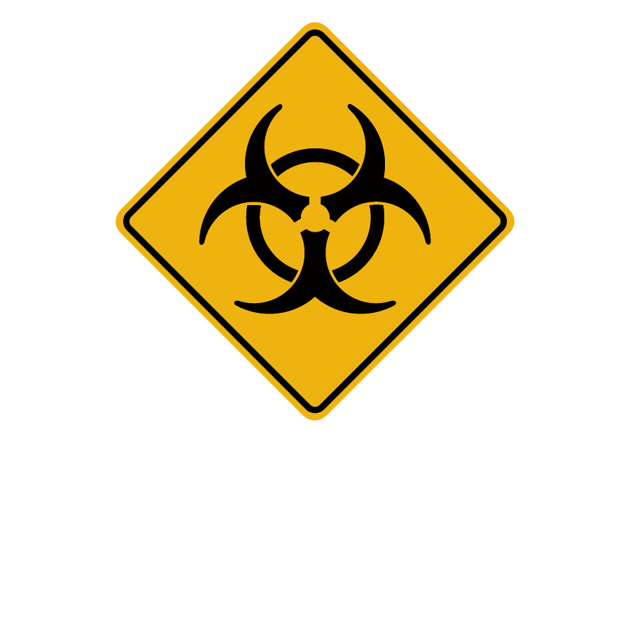 Biohazard Warning Plaque | Las Vegas Sign Design