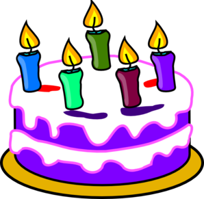 Minion birthday cake clipart