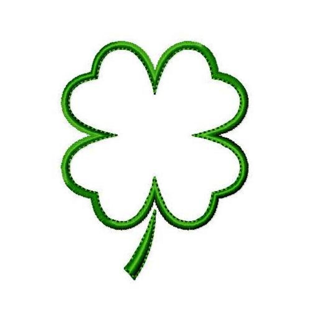 four-leaf-clover-outline-clipart-best