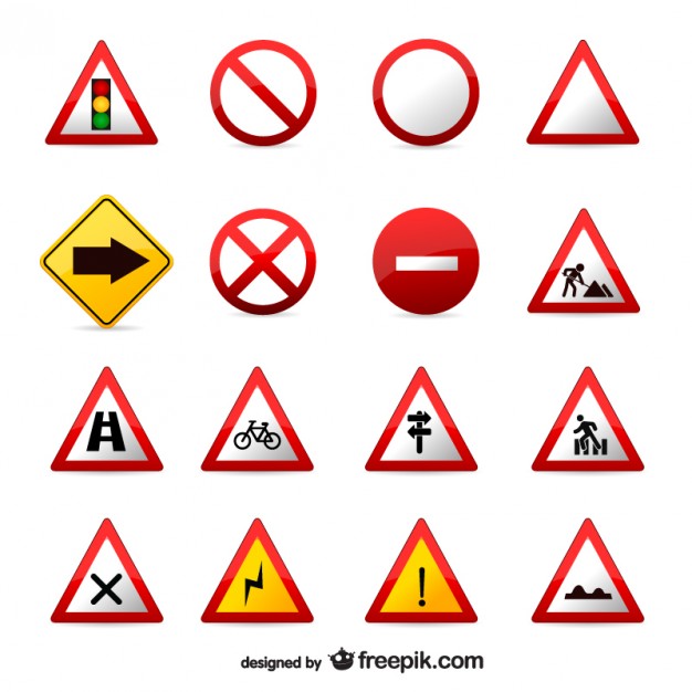 Road Sign Vectors, Photos and PSD files | Free Download