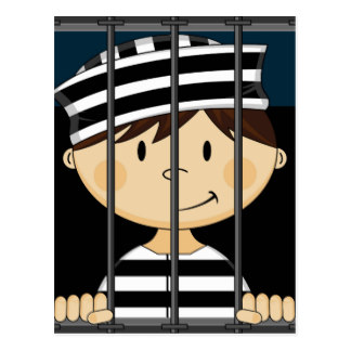Cartoon Prison Postcards | Zazzle.co.nz