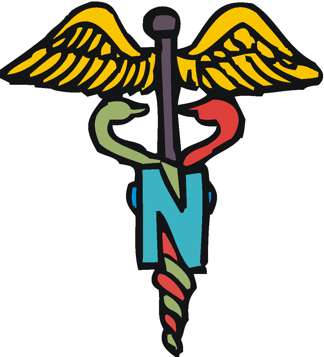 Nurse Emblem Clipart
