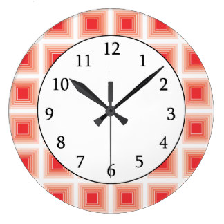 Optical Illusion Pattern Wall Clocks | Zazzle