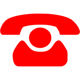 Red phone 51 icon - Free red phone icons