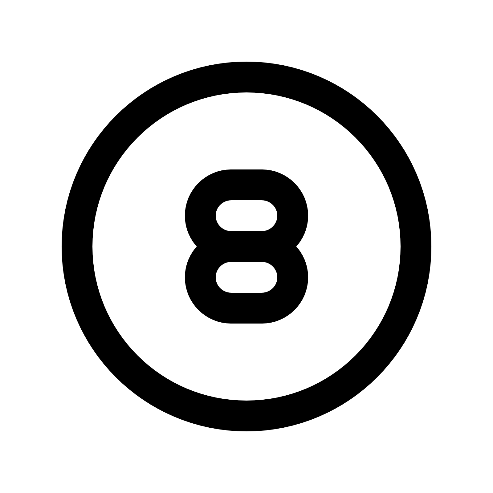 Circled 8 Icon - Free Download at Icons8