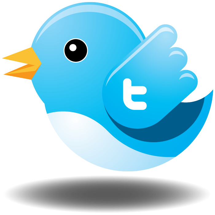 Twitter logo clipart png