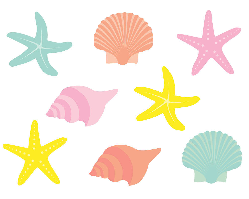 Sea Shell Clip Art - ClipArt Best