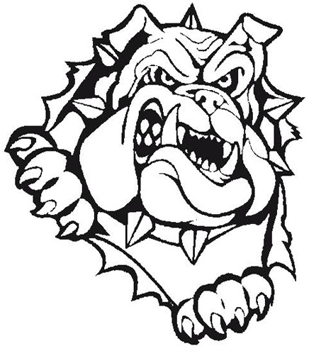 Bulldog logo clipart