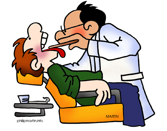 Funny Dentist Clipart