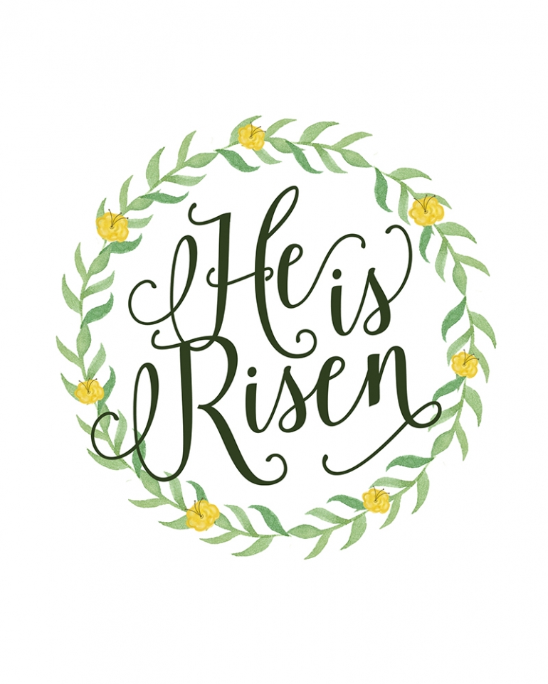 Holy Week- Easter Sunday