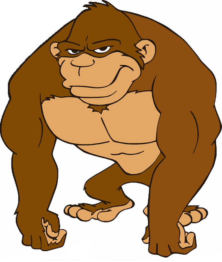 Pictures Of Cartoon Gorillas | Free Download Clip Art | Free Clip ...