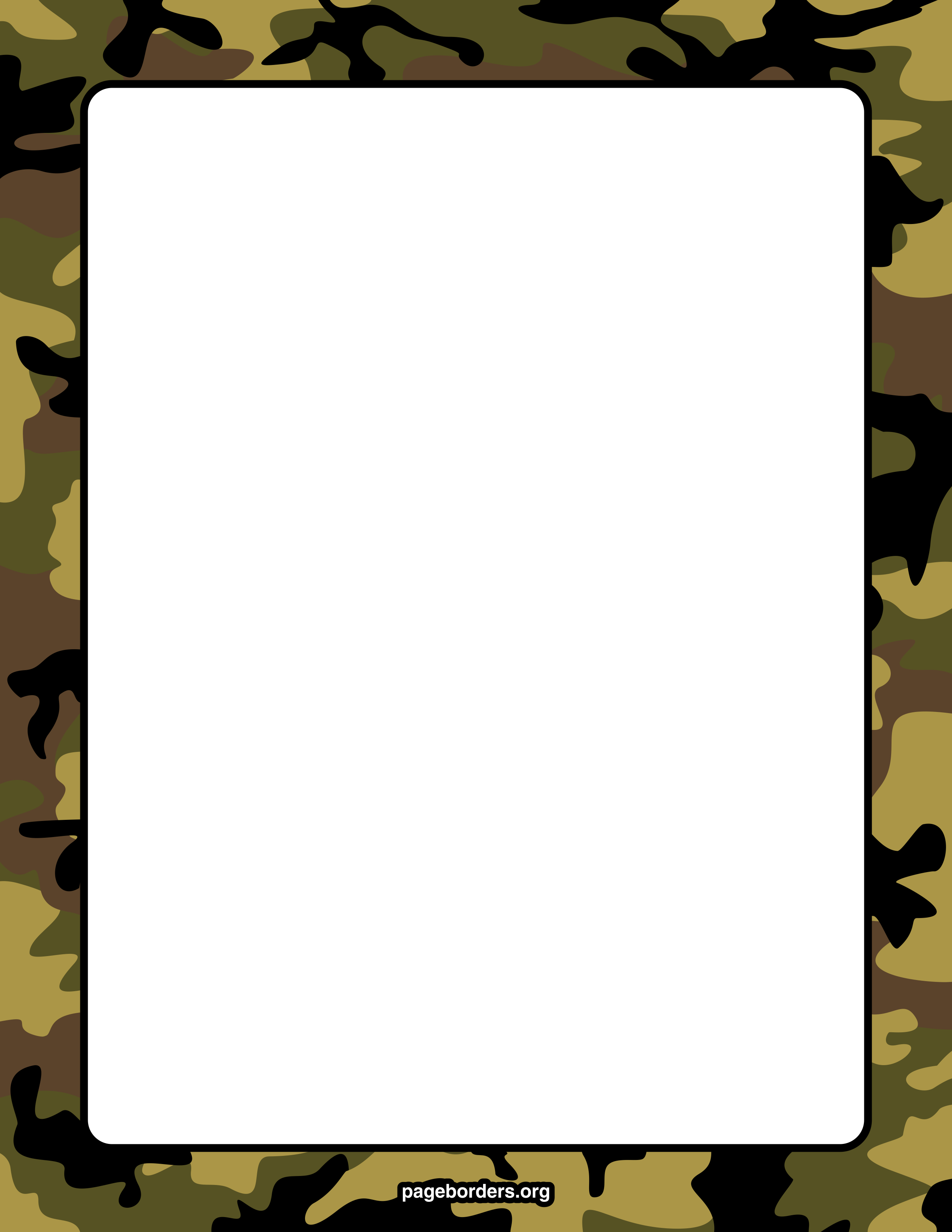 Military Borders Clipart