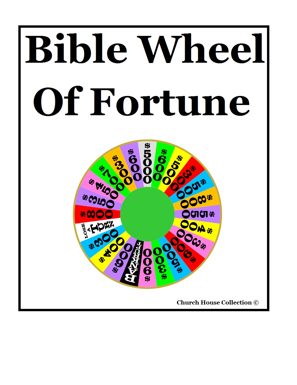 Bible Wheel Of Fortune